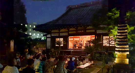 観月会を行いました。